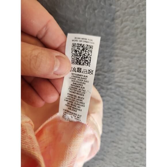 ASOS DESIGN CURVE Floral Print Size 22 Linen Blend Shorts Pockets Pink White NWT - Picture 8 of 8